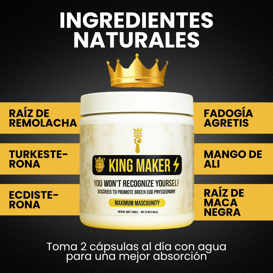 King Maker®  x 120 | Potenciador Masculino