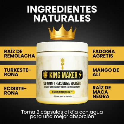 King Maker®  x 120 | Potenciador Masculino
